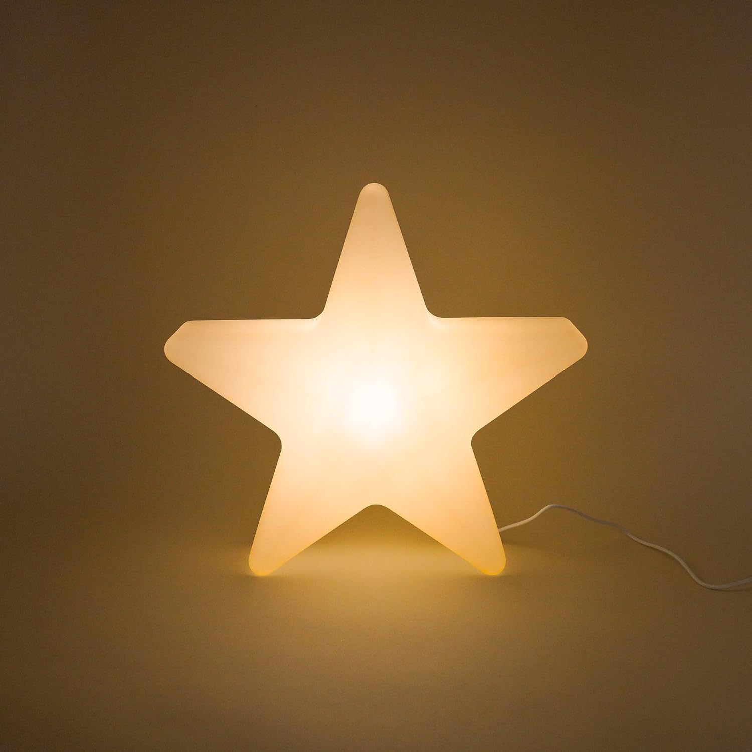 Esotec 3D Weihnachtsstern Solar, beleuchtet außen, groß, LED-Stern, outdoor, Deko Außenstern, warmweiß kaltweiß umschaltbar, Gartenbeleuchtung, Weihnachtsdeko, Weihnachtsbeleuchtung, D39,5cm, 102122 — Ansicht 3