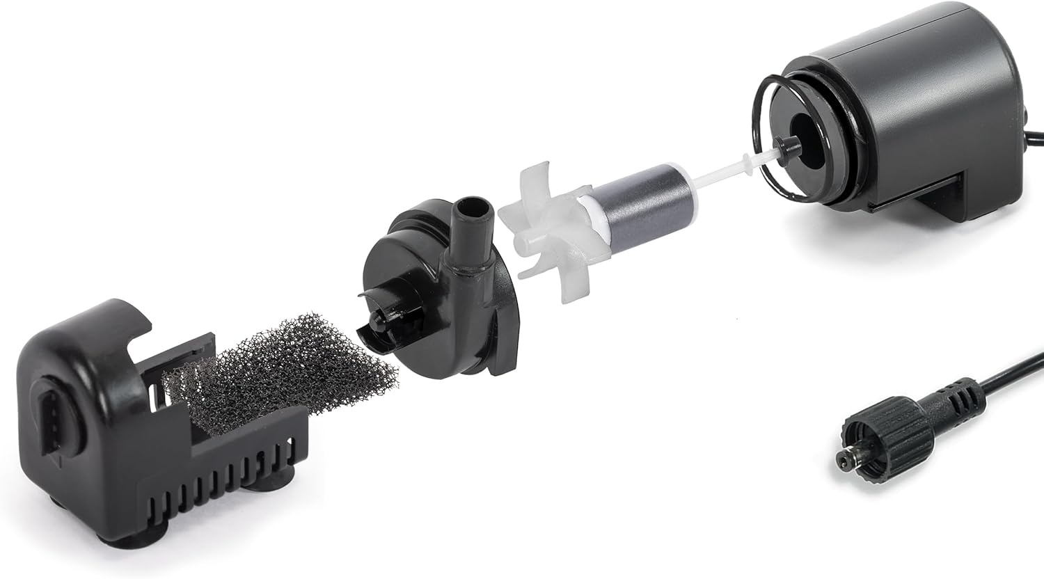 esotec Solar Ersatzpumpe RIMINI 160/230, 6-9V/DC Teichpumpe, Sprinklerset, universell einsetzbare Einzelpumpe, Ersatzteil, Zubehörpumpe, Erweiterungspumpe, IP68 101750 — Ansicht 2