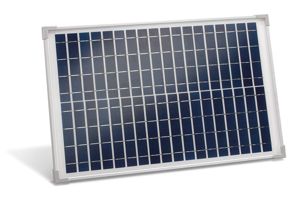 esotec Solar Inselsystem, Laderegler, kristallines Solarmodul 20Wp, Kabel, Akku, 12V 8Ah AGM-Akku, Mehrfachsteckdose mit USB Ladeanschluss, 120005 — Ansicht 3