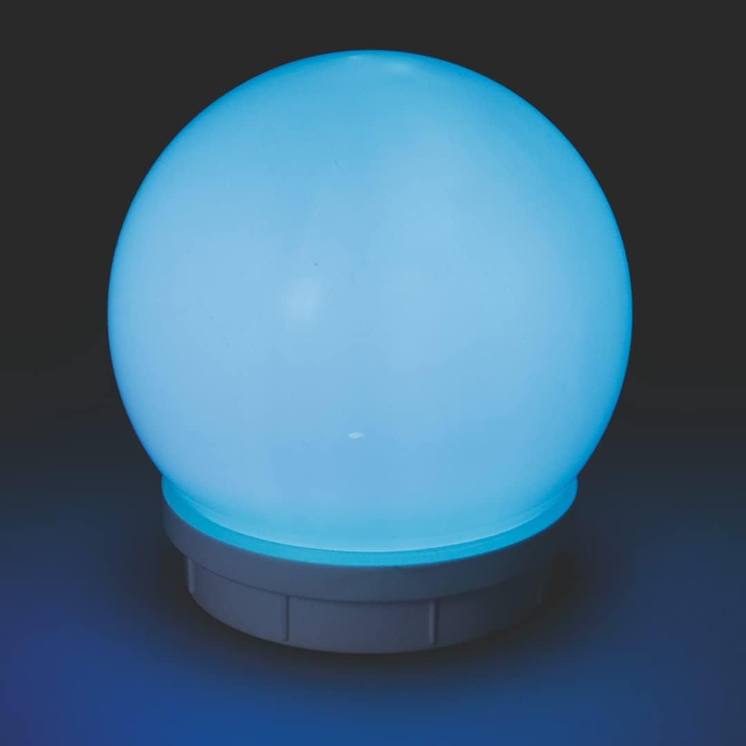 Esotec Solar Leuchtkugelset multicolor, schwimmend, 2er Set, 8 Lichtfarben, Akku, Fernbedienung, mehrere Modi, runde schwimmfähige LED Solarkugel, outdoor, wetterfest, außen, ⌀=15cm, 102126 — Ansicht 6