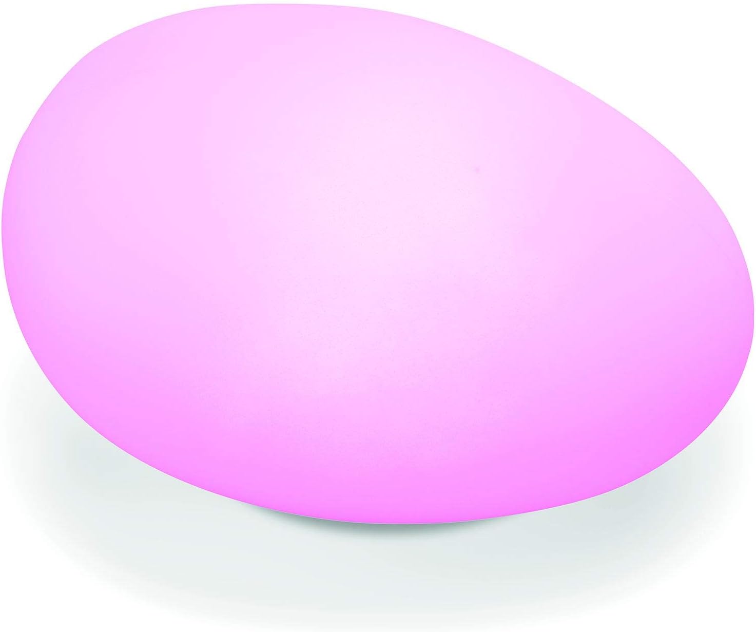 Esotec Solar Steinleuchte Smart Stone, 7 Leuchtfarben, Akku, Solarmodul, Erdspieße, Solarleuchte, Solarkugel, Solarstein, Gartenleuchte, Dekoleuchte, außen, outdoor, wetterfest, winterfest, 106102 — Ansicht 3