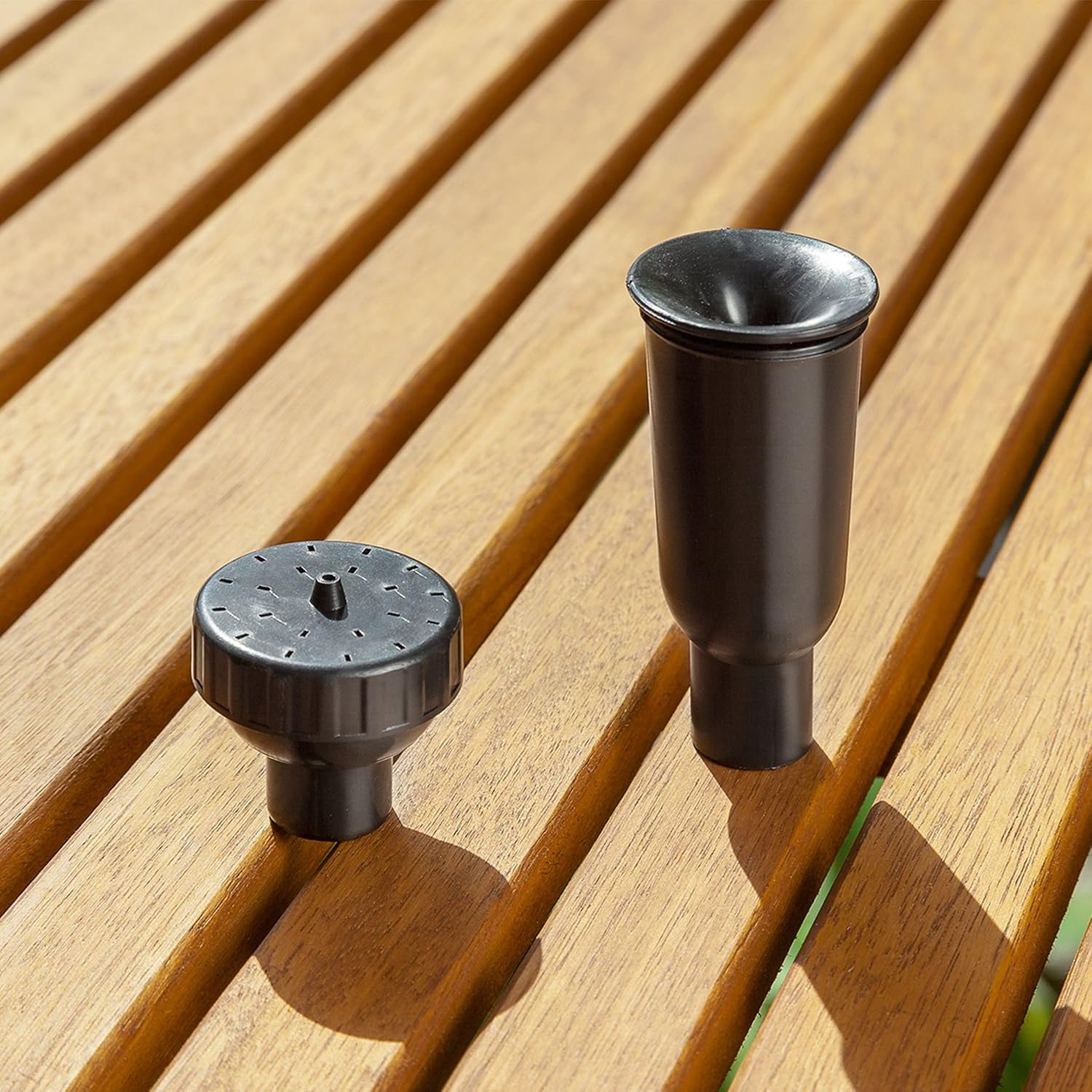 Esotec Solar Teichfilter Starter 8/380, Solar Unterwasserfilter Set mit 380 l/h Teichpumpe, 8Wp Solarmodul, Teichfilter Komplettset bis 1000L, 100900 — Ansicht 6