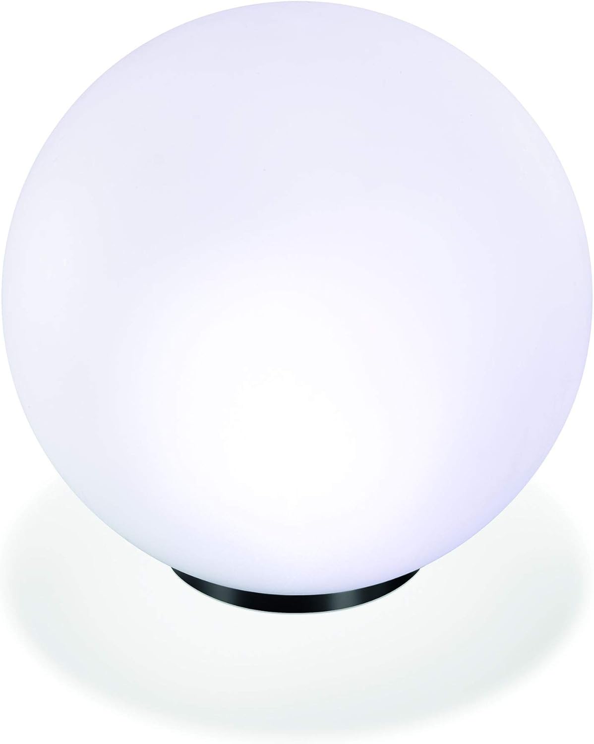 Esotec Solarkugel multicolor, 7 Farben, D=30cm, Leuchtkugel, Lichtkugel, LED Gartenkugel, Akku, Bodenleuchte, Gartendeko, Solarleuchten, Kugelleuchten, 6500K, winterfest, outdoor, außen, 102610